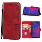 Leather Phone Case For ZTE Blade V2020 Smart(Red) - 1