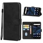 Leather Phone Case For ZTE Blade X1 5G(Black) - 1