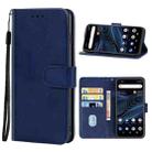 Leather Phone Case For ZTE Blade X1 5G(Blue) - 1