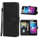 Leather Phone Case For ZTE Blade L8(Black) - 1