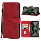 Leather Phone Case For Xiaomi Black Shark 2(Red) - 1