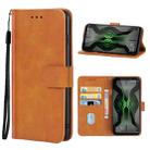 Leather Phone Case For Xiaomi Black Shark 2(Brown) - 1