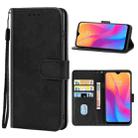 Leather Phone Case For Xiaomi Redmi 9AT(Black) - 1
