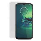 TPU Phone Case For Motorola Moto G8 Plus(Transparent White) - 1