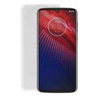 TPU Phone Case For Motorola Moto Z4(Transparent White) - 1