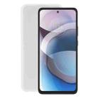 TPU Phone Case For Motorola One 5G Ace(Transparent White) - 1