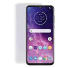 TPU Phone Case For Motorola One Zoom(Transparent White) - 1