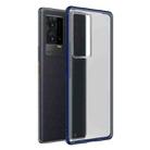 For vivo iQOO 8 Pro Four-corner Shockproof TPU + PC Phone Case(Blue) - 1