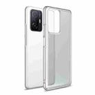 For Xiaomi 11 T / 11T Pro Four-corner Shockproof TPU + PC Phone Case(Transparent) - 1