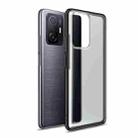 For Xiaomi 11 T / 11T Pro Four-corner Shockproof TPU + PC Phone Case(Black) - 1