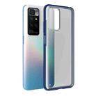 For Xiaomi Redmi 10 Four-corner Shockproof TPU + PC Phone Case(Blue) - 1