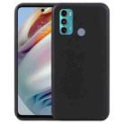 For Motorola Moto G40 Fusion TPU Phone Case (Black) - 1