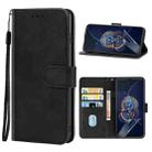 Leather Phone Case For Asus Zenfone 8 Flip(Black) - 1