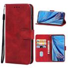 For OPPO Find X2 Leather Phone Case(Red) - 1