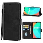 For OPPO Realme C11 2021 Leather Phone Case(Black) - 1