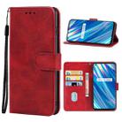 For OPPO Realme Q3i 5G Leather Phone Case(Red) - 1