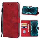 For OPPO Realme X3 SuperZoom Leather Phone Case(Red) - 1