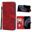 Leather Phone Case For CUBOT C30(Red) - 1