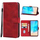 Leather Phone Case For CUBOT Note 20(Red) - 1