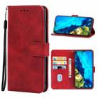 Leather Phone Case For CUBOT P40(Red) - 1