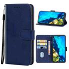 Leather Phone Case For CUBOT P40(Blue) - 1
