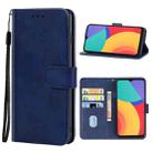 Leather Phone Case For Alcatel 1L (2021)(Blue) - 1