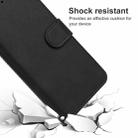 Leather Phone Case For Alcatel 3X (2020)(Black) - 5