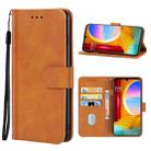 Leather Phone Case For LG Velvet 2 Pro(Brown) - 1