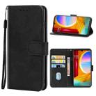 Leather Phone Case For LG Velvet 2 Pro(Black) - 1