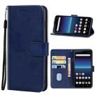 Leather Phone Case For Sony Xperia 10 II(Blue) - 1