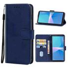 Leather Phone Case For Sony Xperia 10 III Lite(Blue) - 1