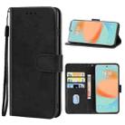 Leather Phone Case For Meizu 18x(Black) - 1