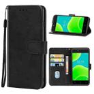 Leather Phone Case For Wiko Y50 / Sunny4(Black) - 1