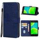 Leather Phone Case For Wiko Y50 / Sunny4(Blue) - 1