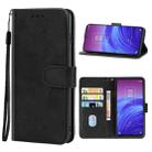 Leather Phone Case For TCL 20L(Black) - 1