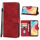 Leather Phone Case For Blackview A80(Red) - 1