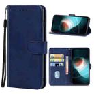 Leather Phone Case For Blackview BL6000 Pro 5G(Blue) - 1