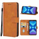 Leather Phone Case For Blackview BV5500 Pro(Brown) - 1