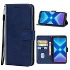 Leather Phone Case For Blackview BV5500 Pro(Blue) - 1