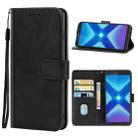 Leather Phone Case For Blackview BV5500 Pro(Black) - 1