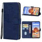 Leather Phone Case For Blackview BV9900(Blue) - 1