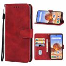 Leather Phone Case For Blackview BV9900(Red) - 1