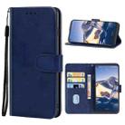 Leather Phone Case For Nokia 8 V 5G UW(Blue) - 1