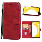 For vivo iQOO U1 Leather Phone Case(Red) - 1