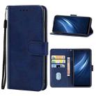 For vivo iQOO U1x Leather Phone Case(Blue) - 1