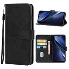 For vivo iQOO U3 Leather Phone Case(Black) - 1