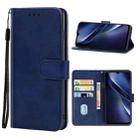 For vivo iQOO U3 Leather Phone Case(Blue) - 1