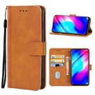 For vivo V20 2021 Leather Phone Case(Brown) - 1