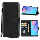 For vivo Y12s Leather Phone Case(Black) - 1