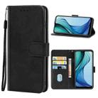 For vivo Y30 China Leather Phone Case(Black) - 1